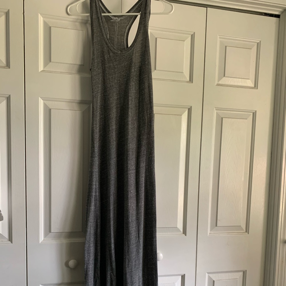 Gray Maxi Dress